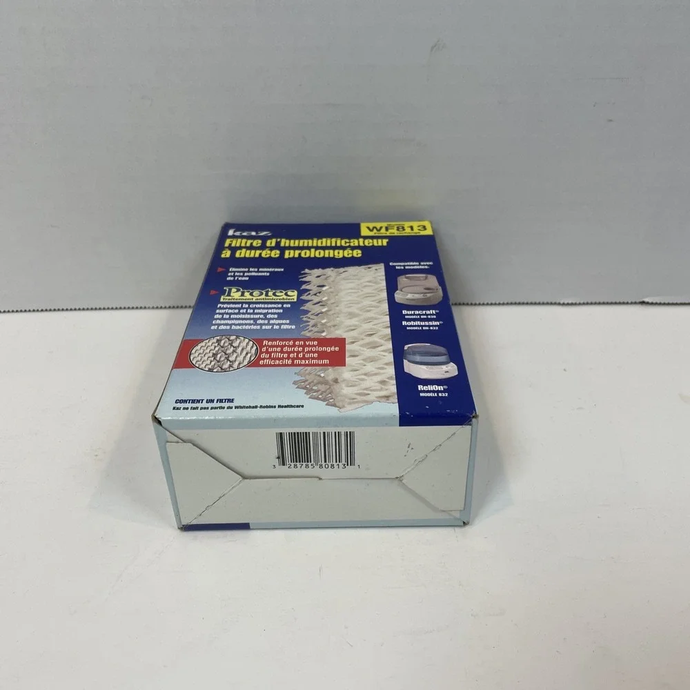 Kaz WF813 Extended Life‎ Humidifier Filter Protec Antimicrobial Treatment